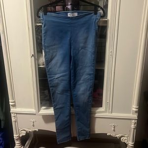 Free People Blue Jeggings